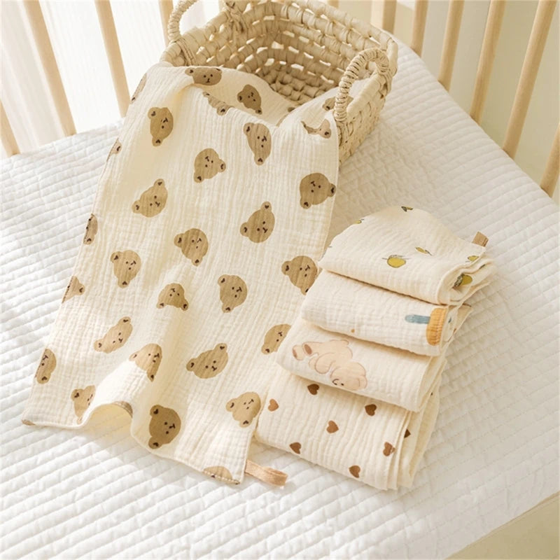 Sweat Absorb Baby Face Towel for Kids